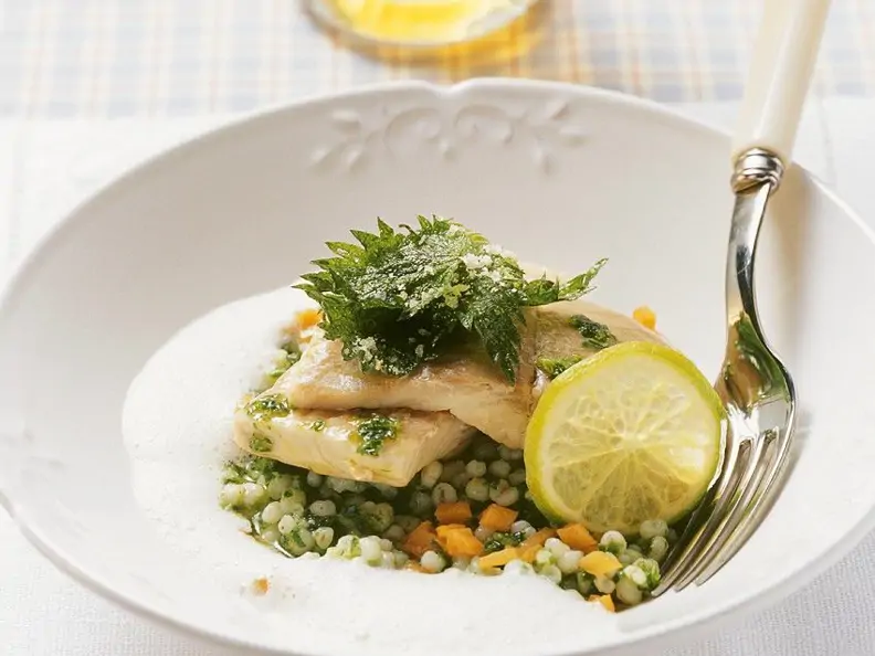 Huchen mit Graupen