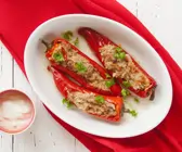 Gefüllte Spitzpaprika mit Hack