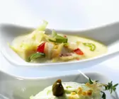 Knoblauch-Mayonnaise mit Galgant