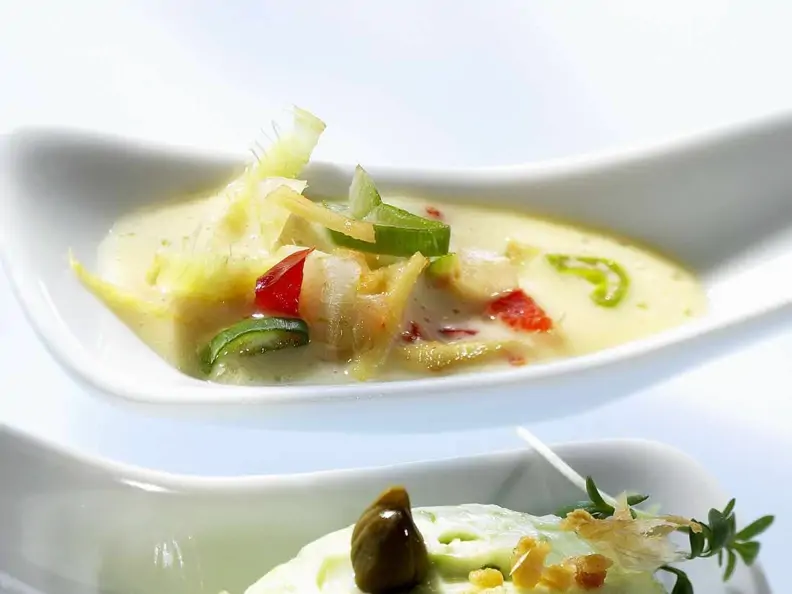 Knoblauch-Mayonnaise mit Galgant