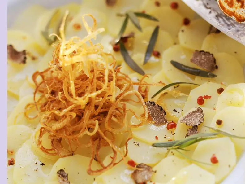 Kartoffelsalat mit Trüffel