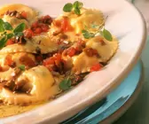 Ravioli mit Artischockenfüllung