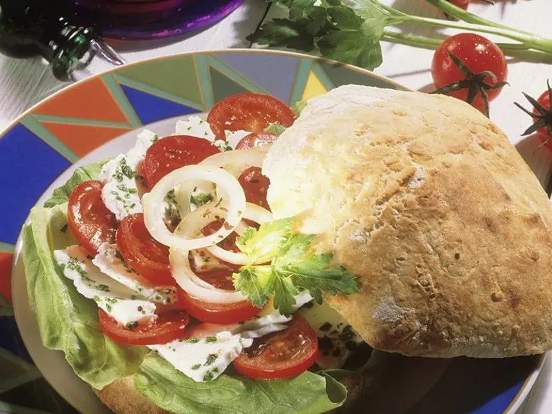 Salat-Sandwich