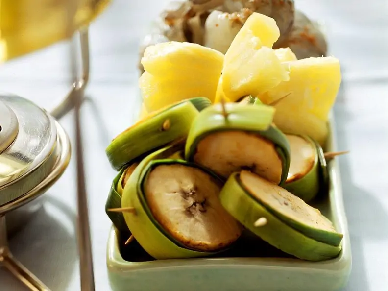 Exotisches Fondue