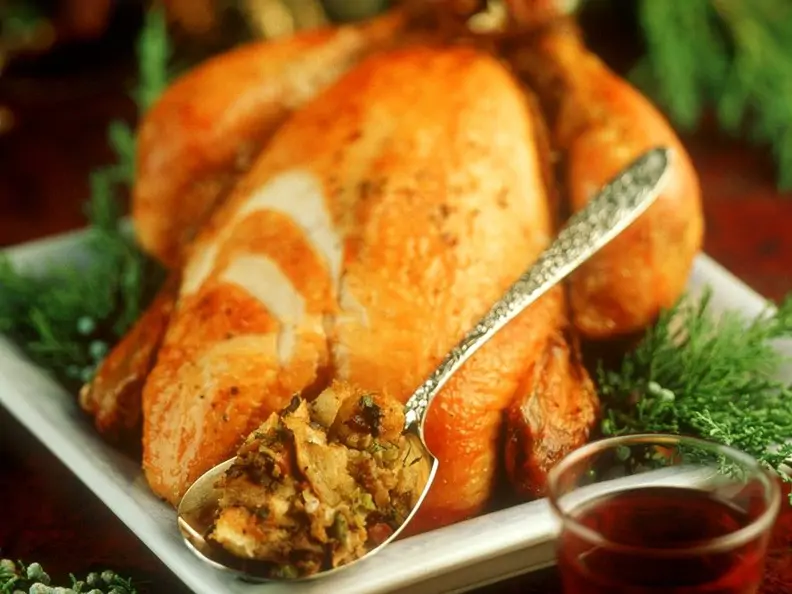 Gefüllter Truthahn Thanksgiving