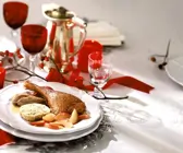 Entenbraten mit Knödel