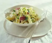 Nudelsalat mit Rotbarbe