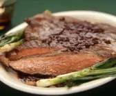 Steak mit Whiskeysauce