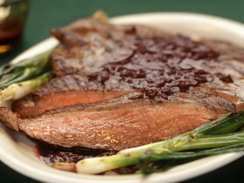 Steak mit Whiskeysauce