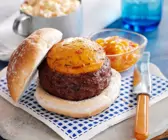 Burger mit Polentaler