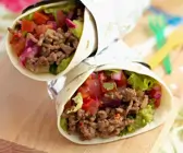 Wraps mit Hackfleisch