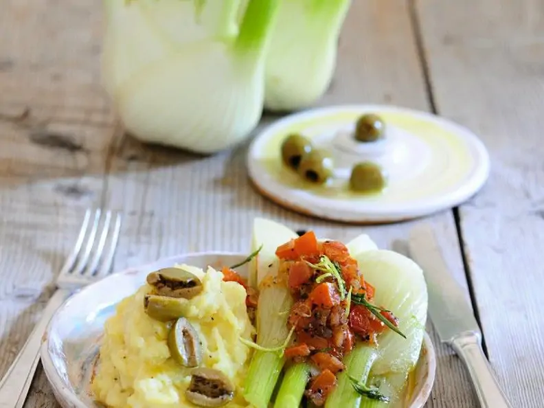 Kartoffelpüree mit Fenchel