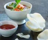 Asia-Garnelensuppe