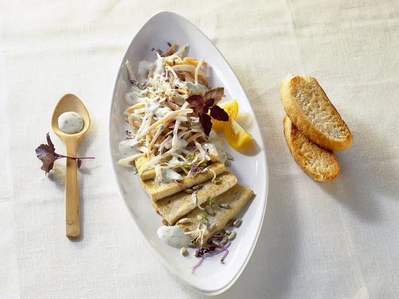 Sprossen-Tofusalat