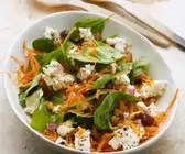 Möhrensalat mit Feta