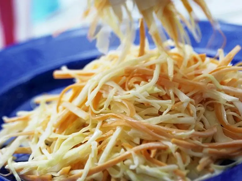 Möhren-Kraut-Salat