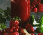 Beeren-Rhabarberkonfitüre