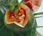 Ricottacreme mit Melone