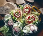 Zweierlei Quarkbrötchen