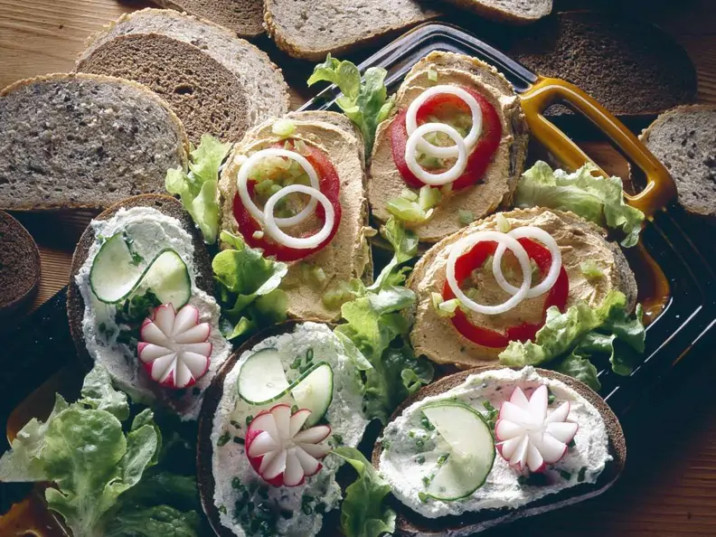 Zweierlei Quarkbrötchen