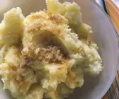 Kartoffelbrei mit Bröselbutter