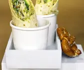 Wraps mit Salatfüllung