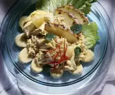 Reissalat mit Hähnchen
