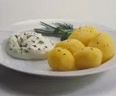Kartoffeln mit Kräuterquark