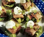 Räucherfischhäppchen