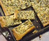 Hefe-Spinatkuchen