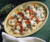 Polenta-Tomatengratin