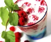 Himbeer-Milchshake