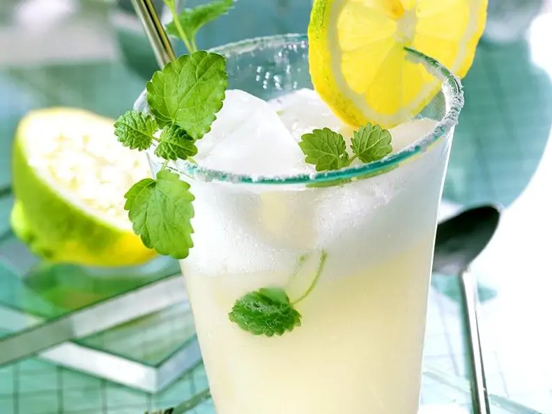 Molke-Grüntee-Shake