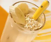 Dickmilch mit Banane