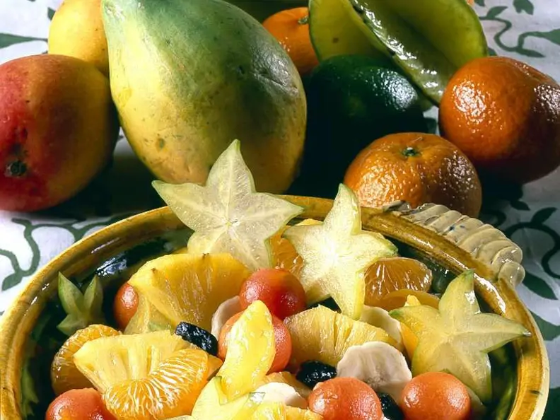 Exotischer Fruchtsalat