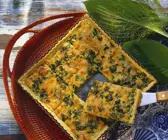 Lachs-Frühlingszwiebelkuchen
