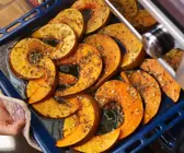 Kürbis mit Ingwer