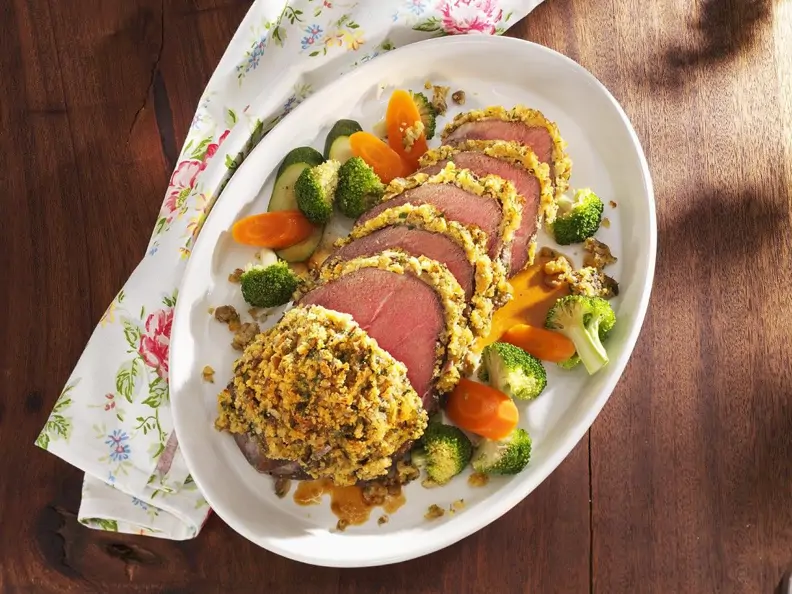 Überbackenes Rindersteak