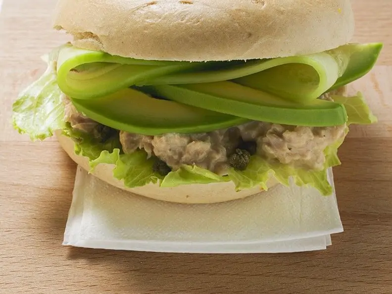 Thunfisch-Bagel