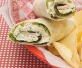 Wraps mit Räucherfischcreme