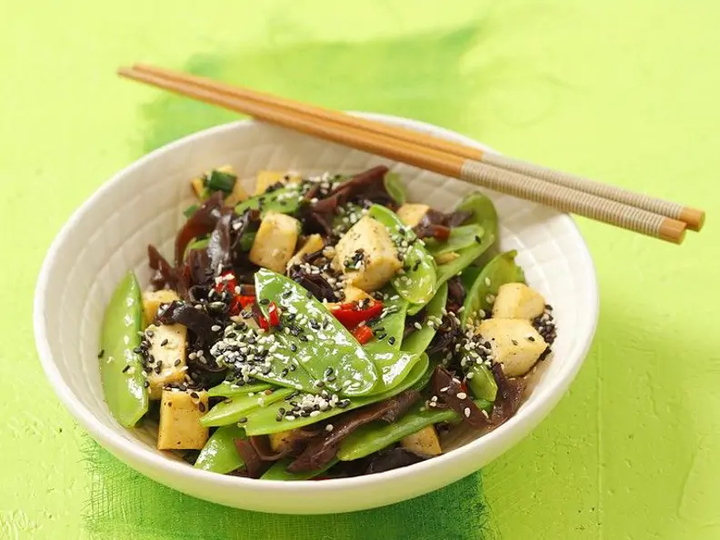 Tofu mit Gemüse