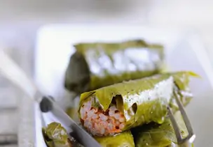 Gefüllte Weinblätter vegan