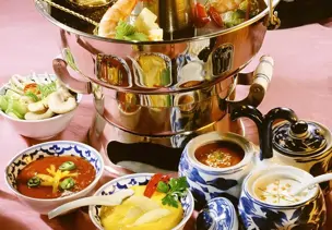 Fondue nach asiatischer Art