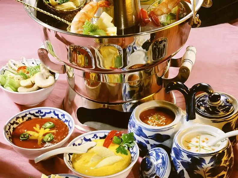 Fondue nach asiatischer Art