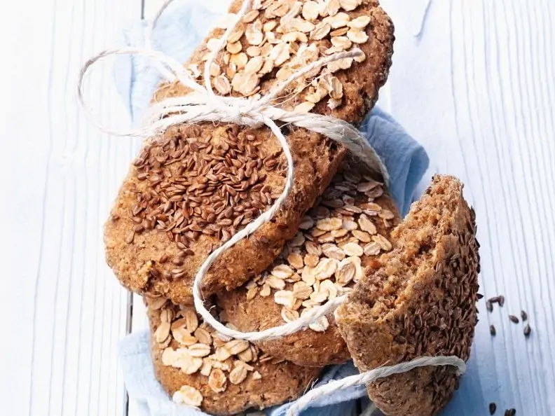 Vollkornfladenbrot