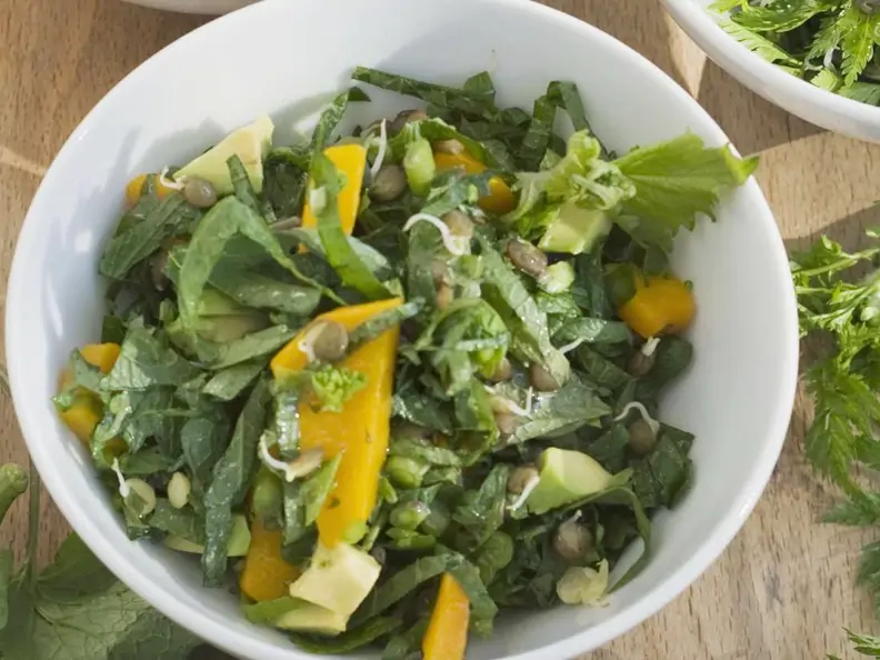 Kürbissalat mit Rauke