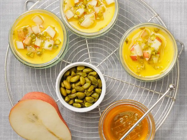 Mandel-Pannacotta