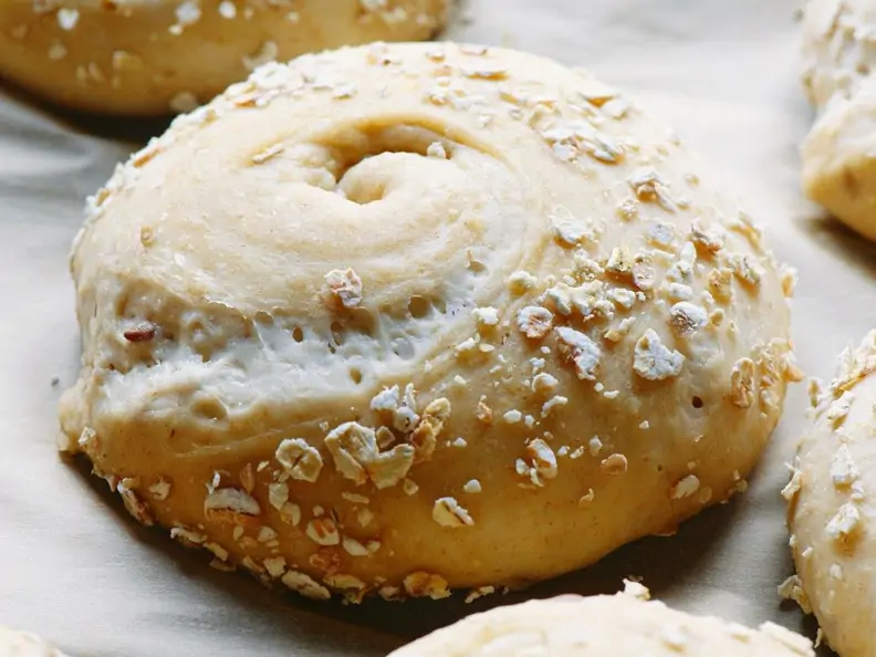 Brötchen mit Hafer