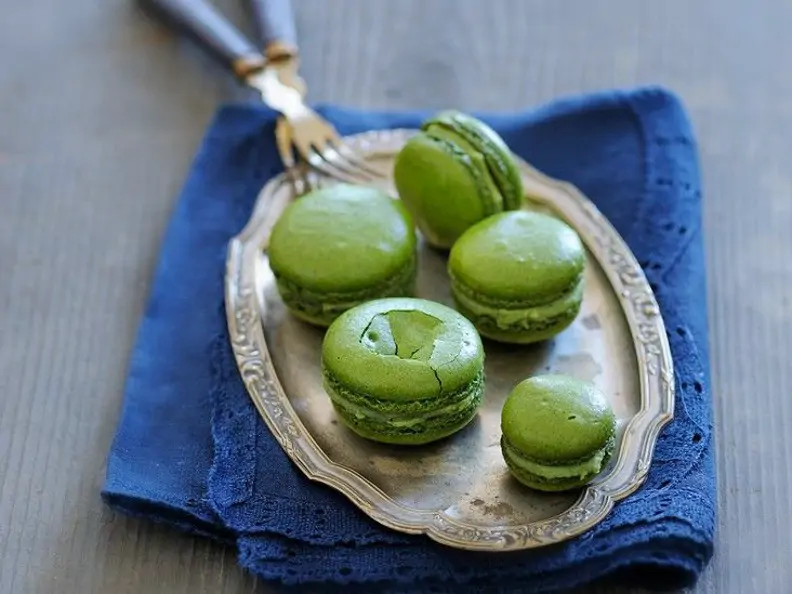 Macarons mit Pistazie