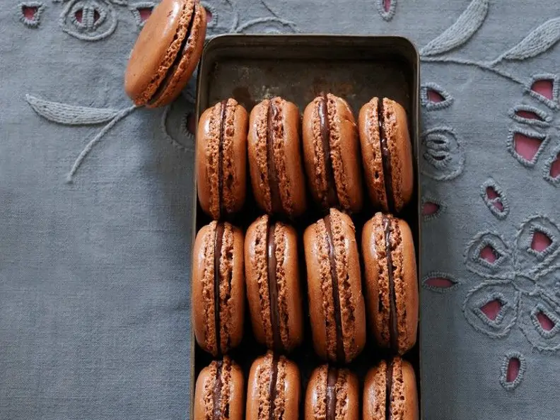 Schoko-Macarons